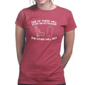 How To Stop An Attacker Ladies T-shirt