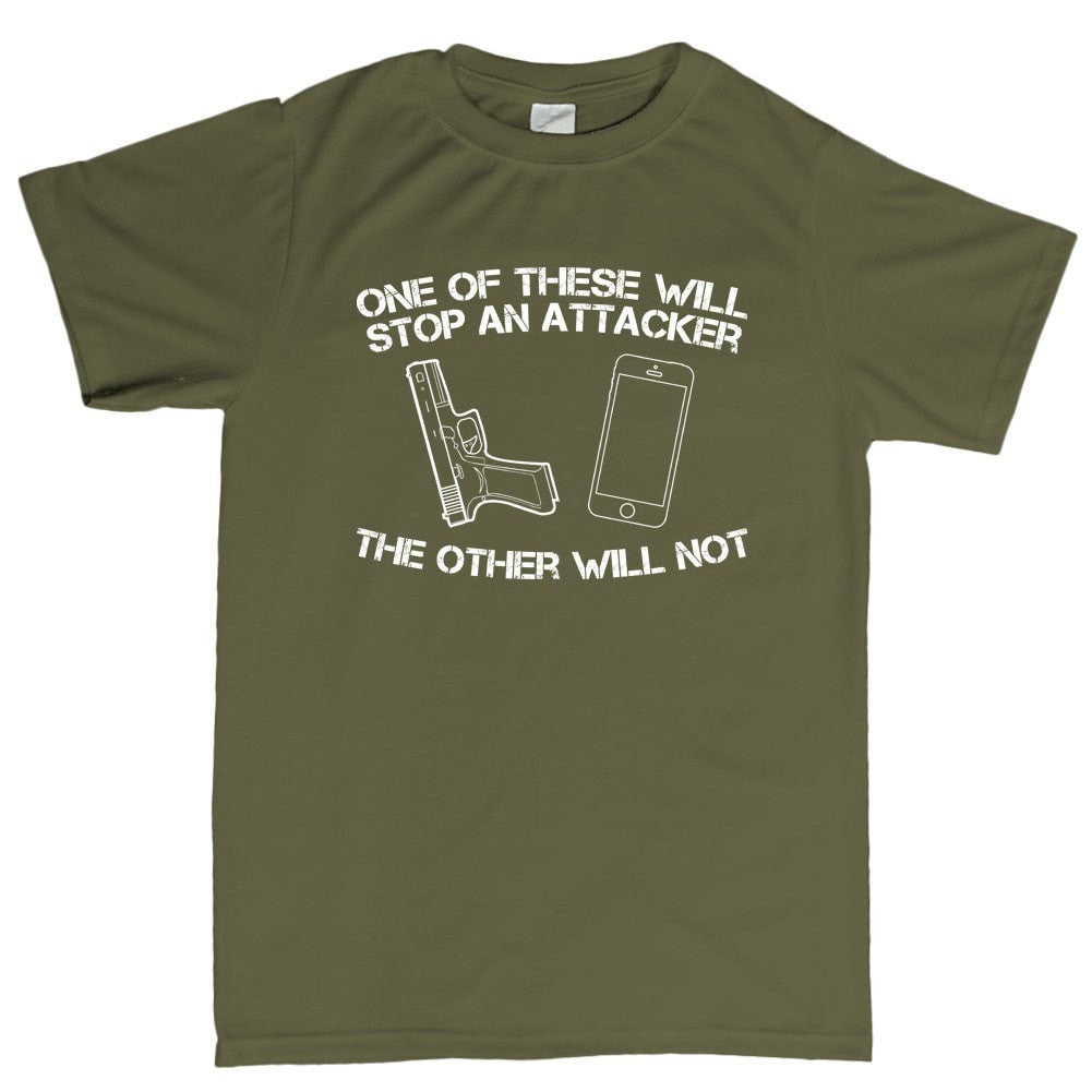 How To Stop An Attacker Men's T-shirt