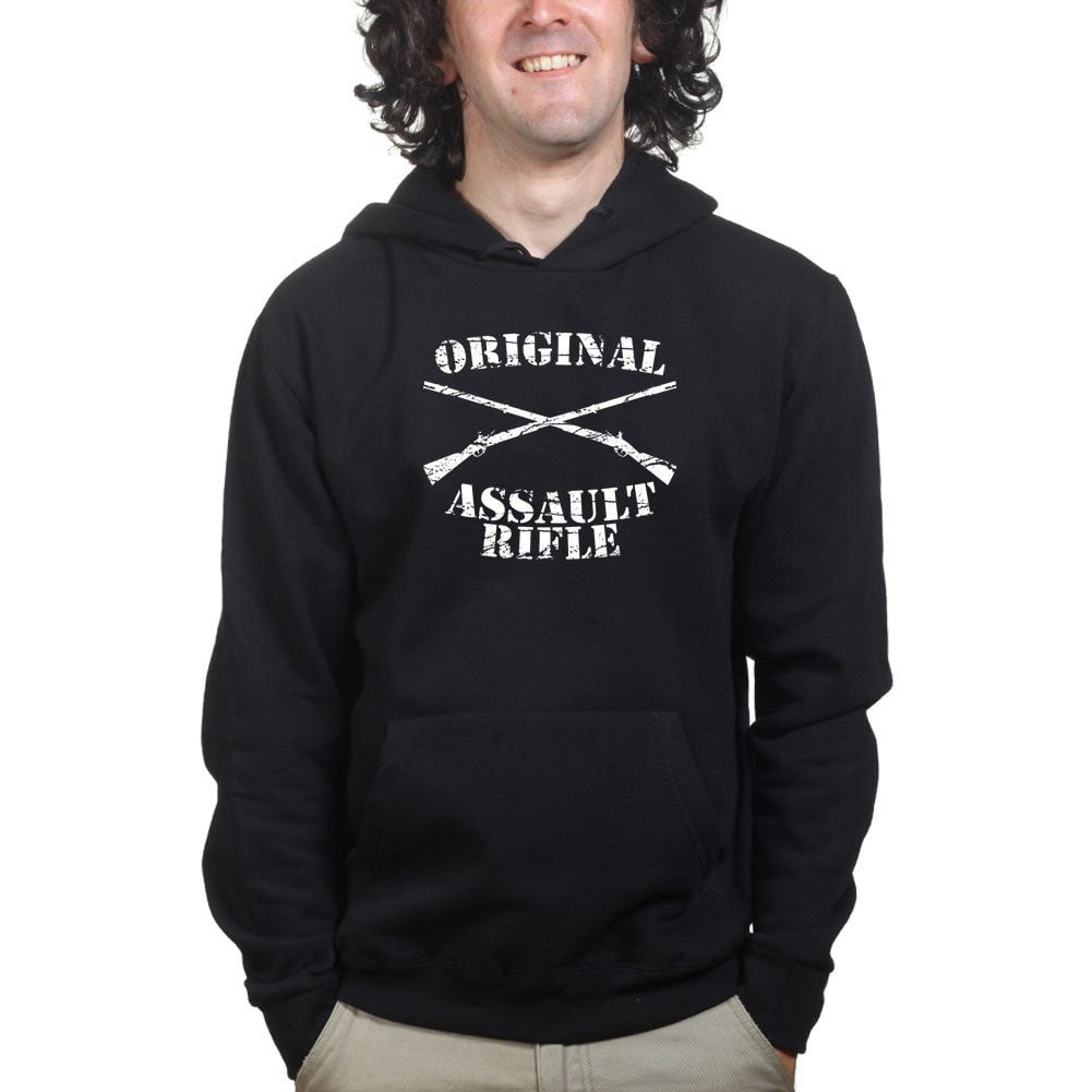 Original Assault Rifle Mens Hoodie