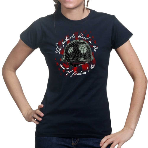 Ladies Patriot's Blood T-shirt