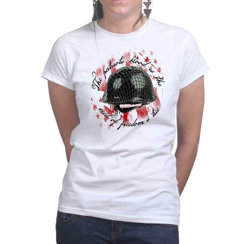 Ladies Patriot's Blood T-shirt