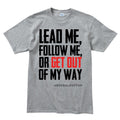 Get Out Of My Way (General Patton) Men's T-shirt
