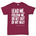 Get Out Of My Way (General Patton) Men's T-shirt