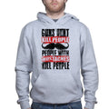 Unisex People With Mustaches KIll People Hoodie