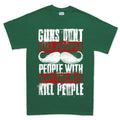 Men's People With Mustaches KIll People T-shirt