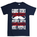 Men's People With Mustaches KIll People T-shirt