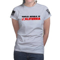 Peoples Republic of California Ladies T-shirt