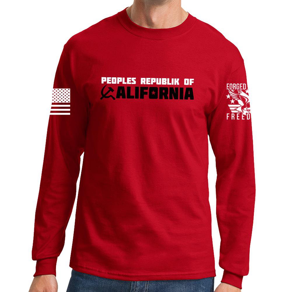 Republic Of California Herren T-Shirt – Offizielles Lizenzprodukt In Schwarz