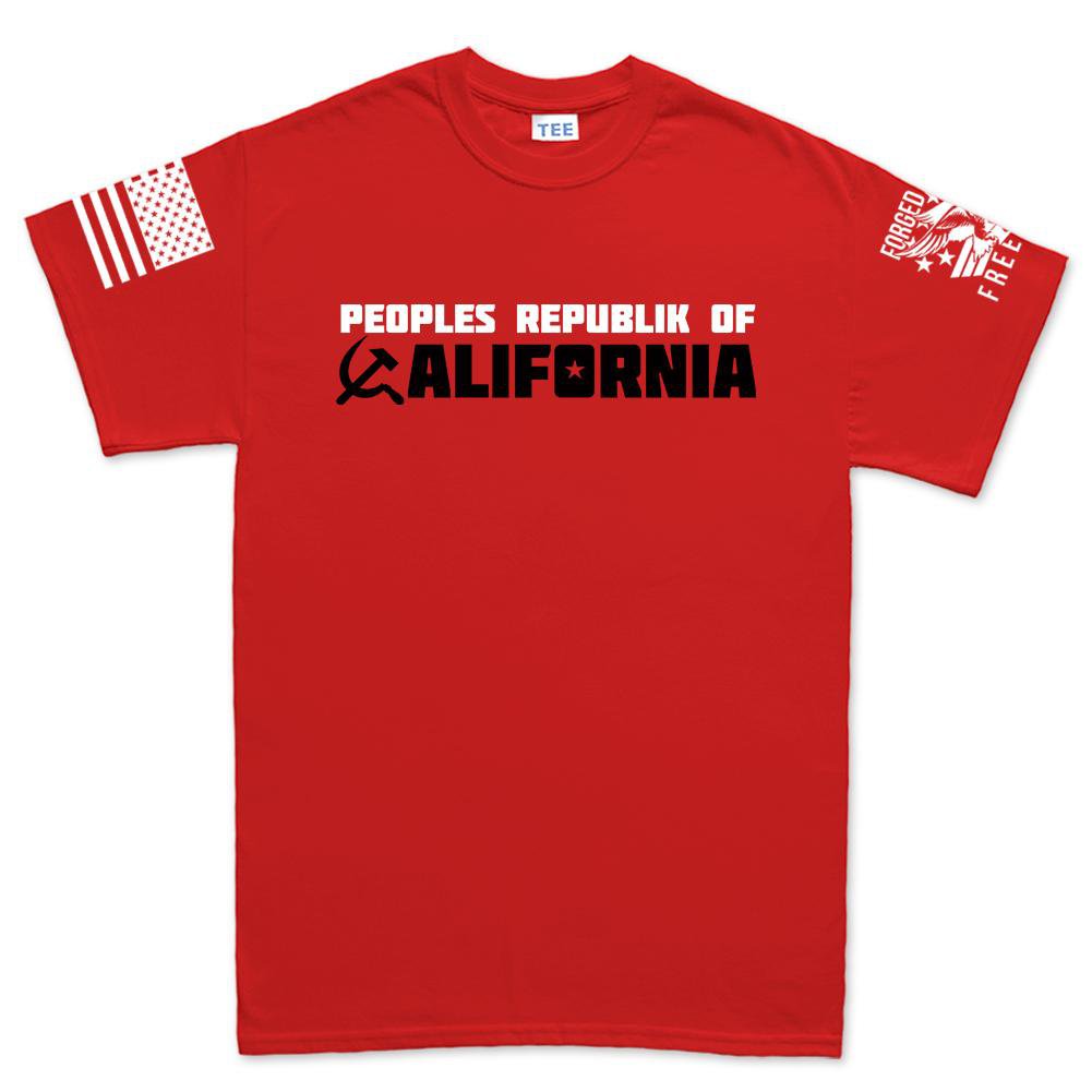 T-Shirt Republic Of California Garçon - Col Round 100% Coton