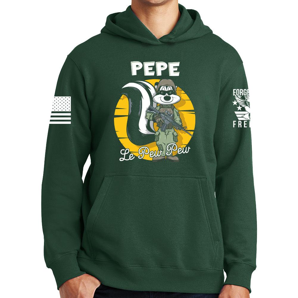 Pepe Le Pew Pew Hoodie – Forged From Freedom