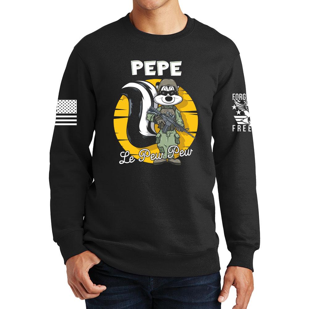 Pew sales pew sweatshirt