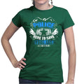 Ladies Police Saves Asses T-shirt