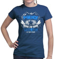 Ladies Police Saves Asses T-shirt