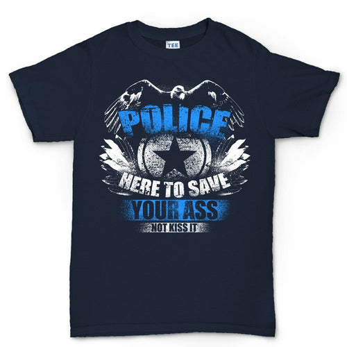 Men's Police Saves Asses T-shirt