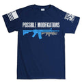 Possible Modification AR15 Baby Chainsaw Men's T-shirt