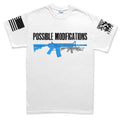 Possible Modification AR15 Baby Chainsaw Men's T-shirt