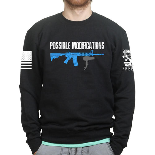 Possible Modifications AR Hair Dryer Sweatshirt