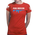 Possible Modifications Ball Turret Ladies T-shirt