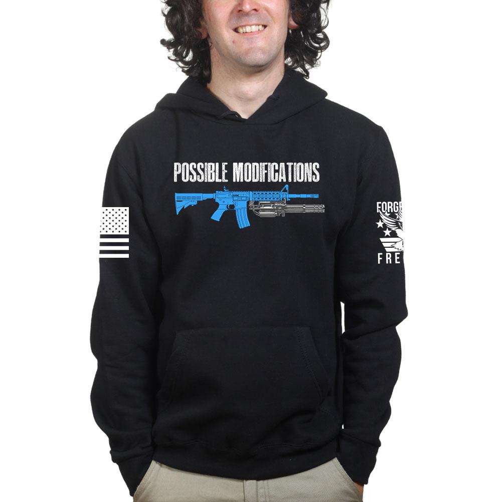 Possible Modifications Gatling Gun Hoodie