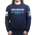 Possible Modifications Gatling Gun Sweatshirt