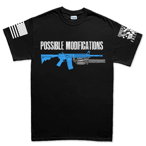 Possible Modifications Gatling Gun Men's T-shirt