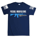 Possible Modifications Gatling Gun Men's T-shirt