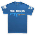 Possible Modifications Gatling Gun Men's T-shirt