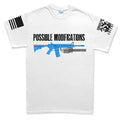 Possible Modifications Gatling Gun Men's T-shirt