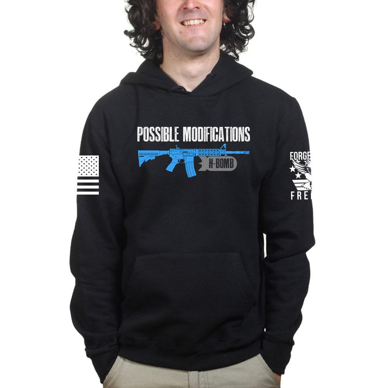 Possible Modifications AR H Bomb Hoodie