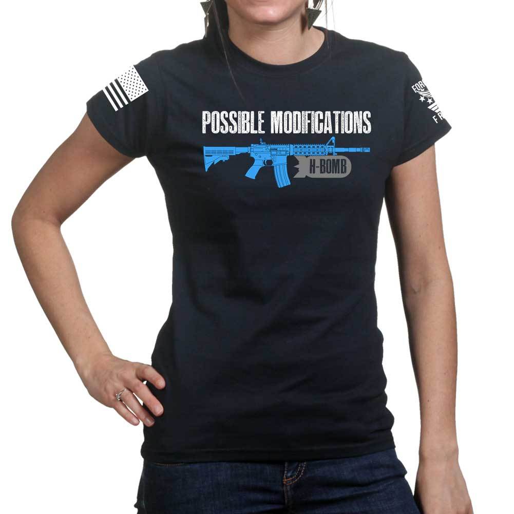 Possible Modifications AR H Bomb Ladies T-shirt