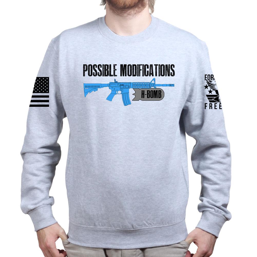 Possible Modifications AR H Bomb Sweatshirt