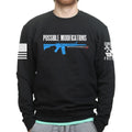 Possible Modifications Lucille Bat Sweatshirt