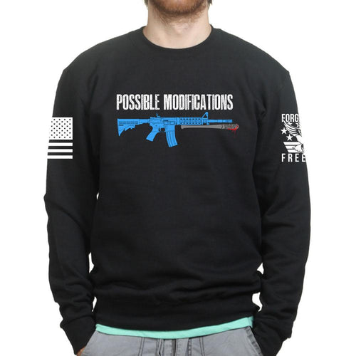 Possible Modifications Lucille Bat Sweatshirt