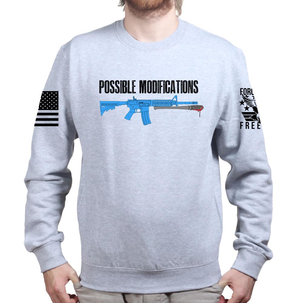 Possible Modifications Lucille Bat Sweatshirt