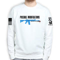 Possible Modifications Lucille Bat Sweatshirt