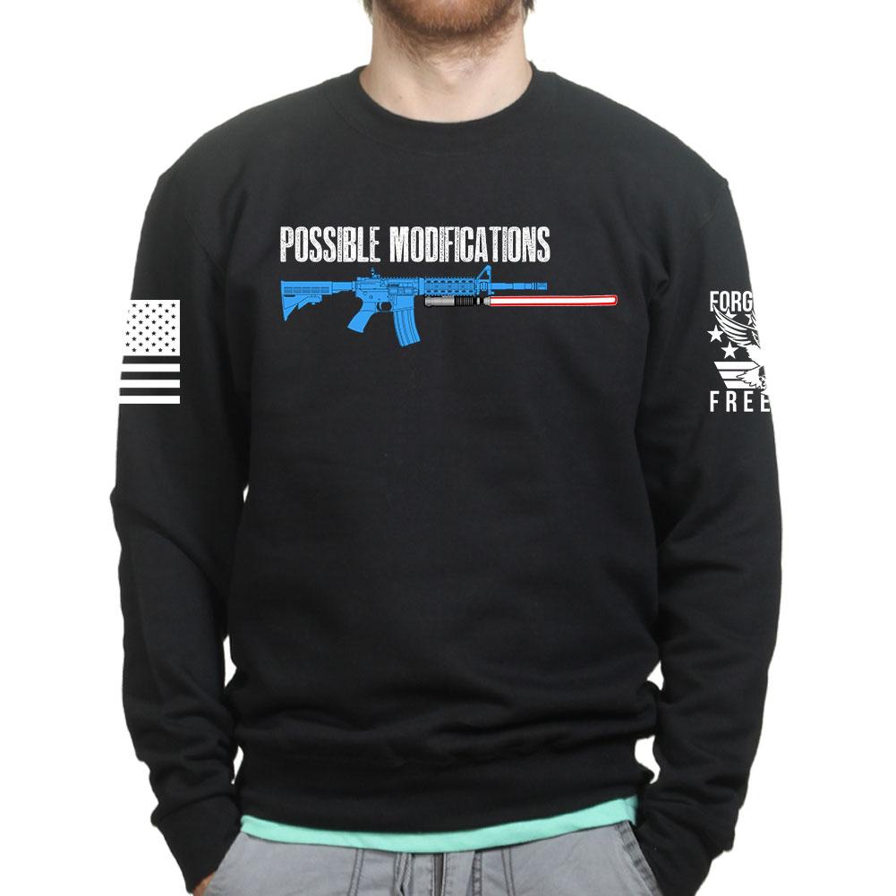 Possible Modifications Red Lightsaber Sweatshirt