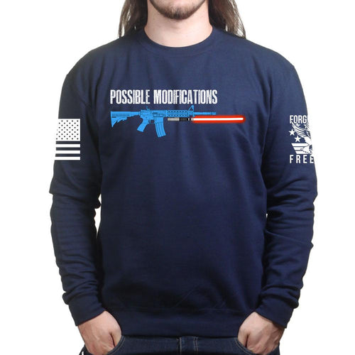 Possible Modifications Red Lightsaber Sweatshirt
