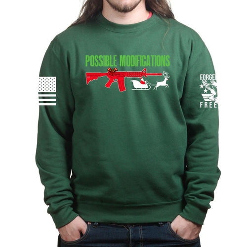AR-15 Possible Modifications - Santa Sweatshirt