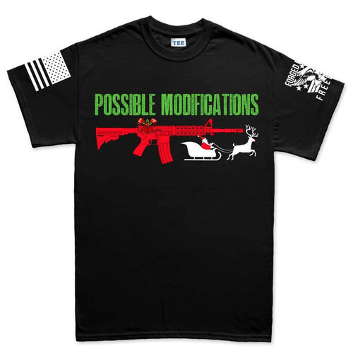 AR-15 Possible Modifications - Santa Men's T-shirt