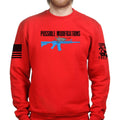 Possible Modifications AR Laser Shark Sweatshirt
