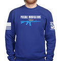 Possible Modifications AR Laser Shark Sweatshirt