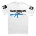 Possible Modifications AR Laser Shark Men's T-shirt