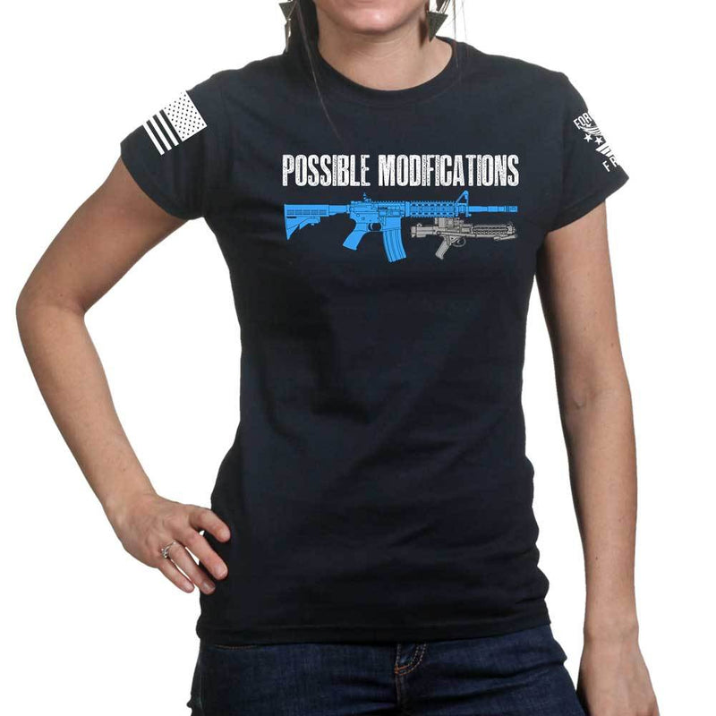 Possible Modifications Trooper Blaster Ladies T-shirt