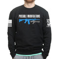 Possible Modifications Trooper Blaster Sweatshirt