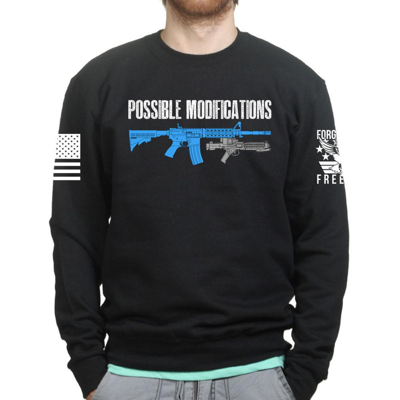 Possible Modifications Trooper Blaster Sweatshirt