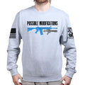 Possible Modifications Trooper Blaster Sweatshirt