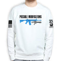 Possible Modifications Trooper Blaster Sweatshirt