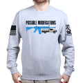 Possible Modifications Rental Truck Sweatshirt