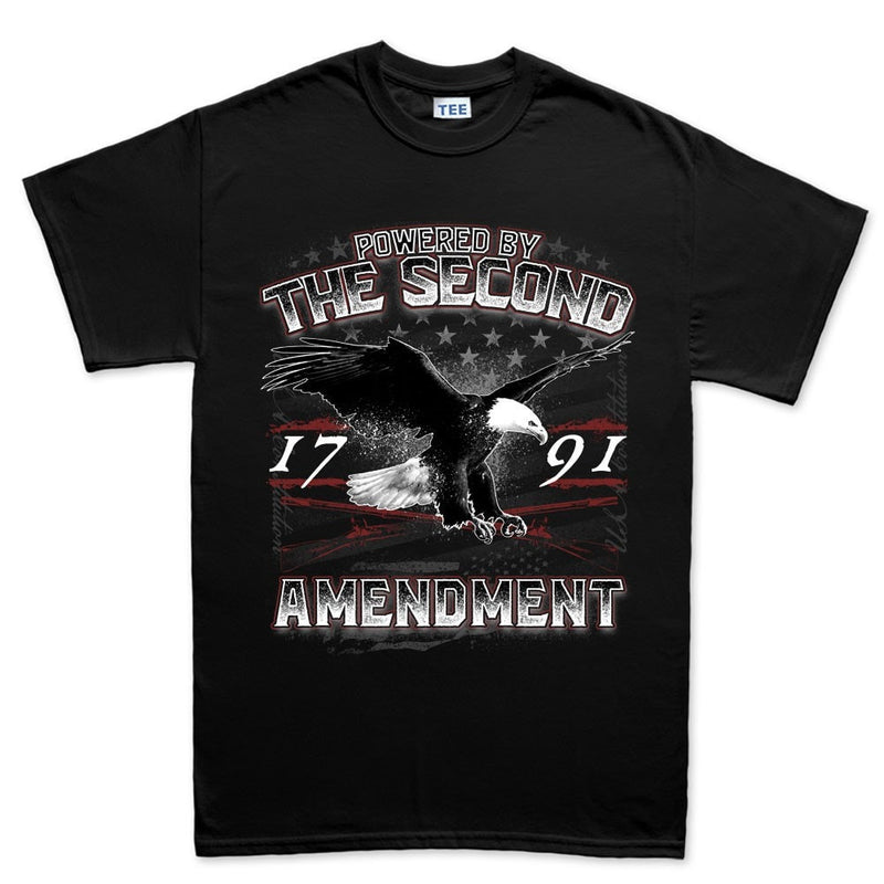 Men's Powered By The Second Amendment T-shirt