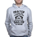 Prayer is a Great Way to Meet the Lord Mens Hoodie